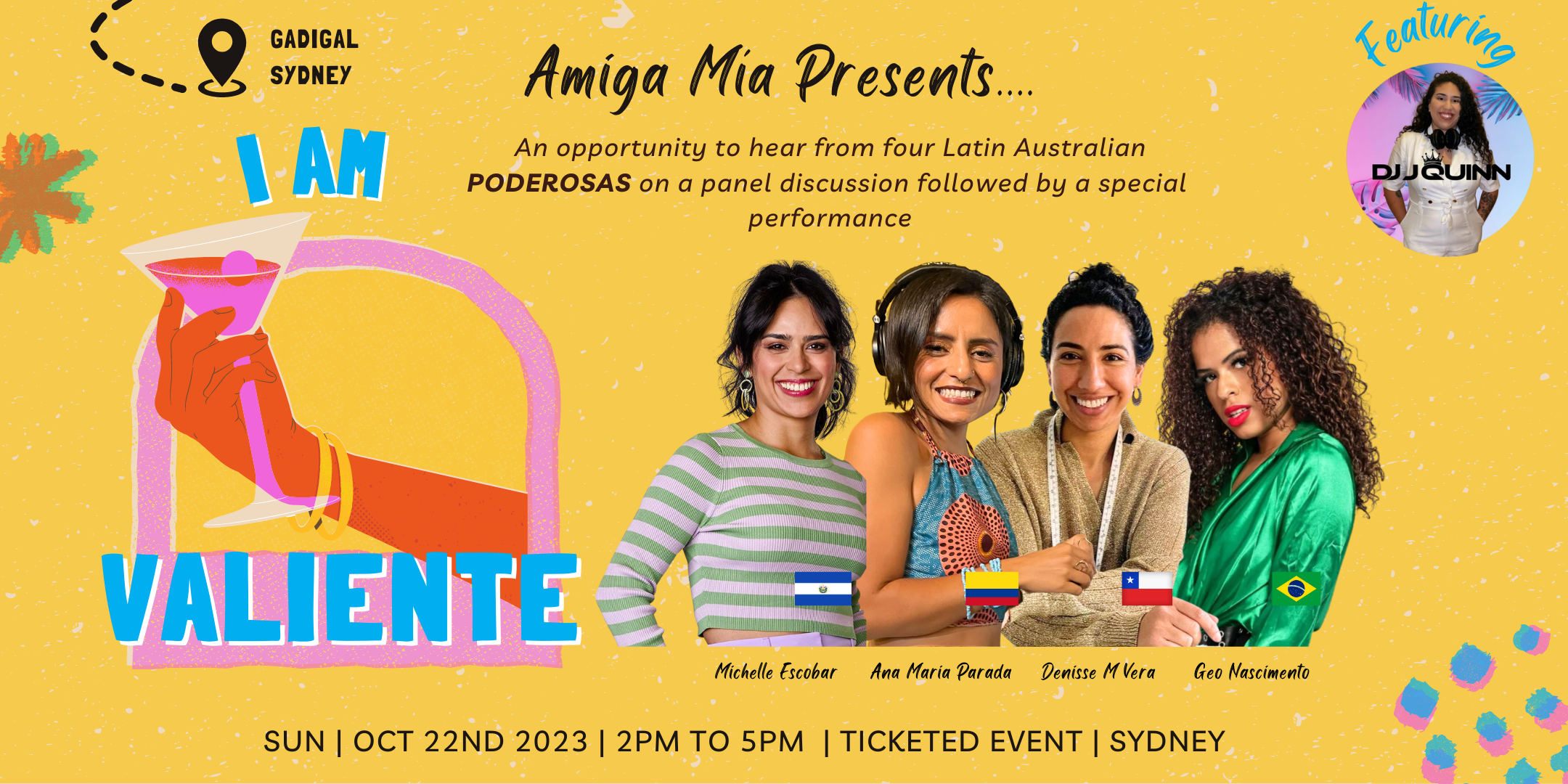 I Am Valiente_Event Poster